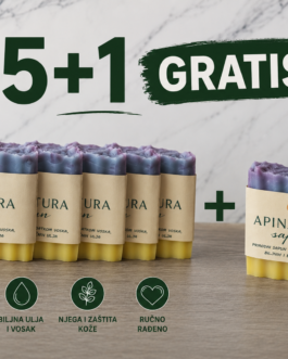 Apinatura sapun 5+1 GRATIS paket