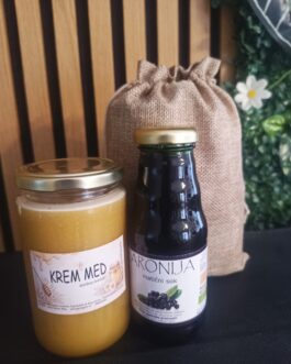 POKLON PAKET- krem med i aronijia sok